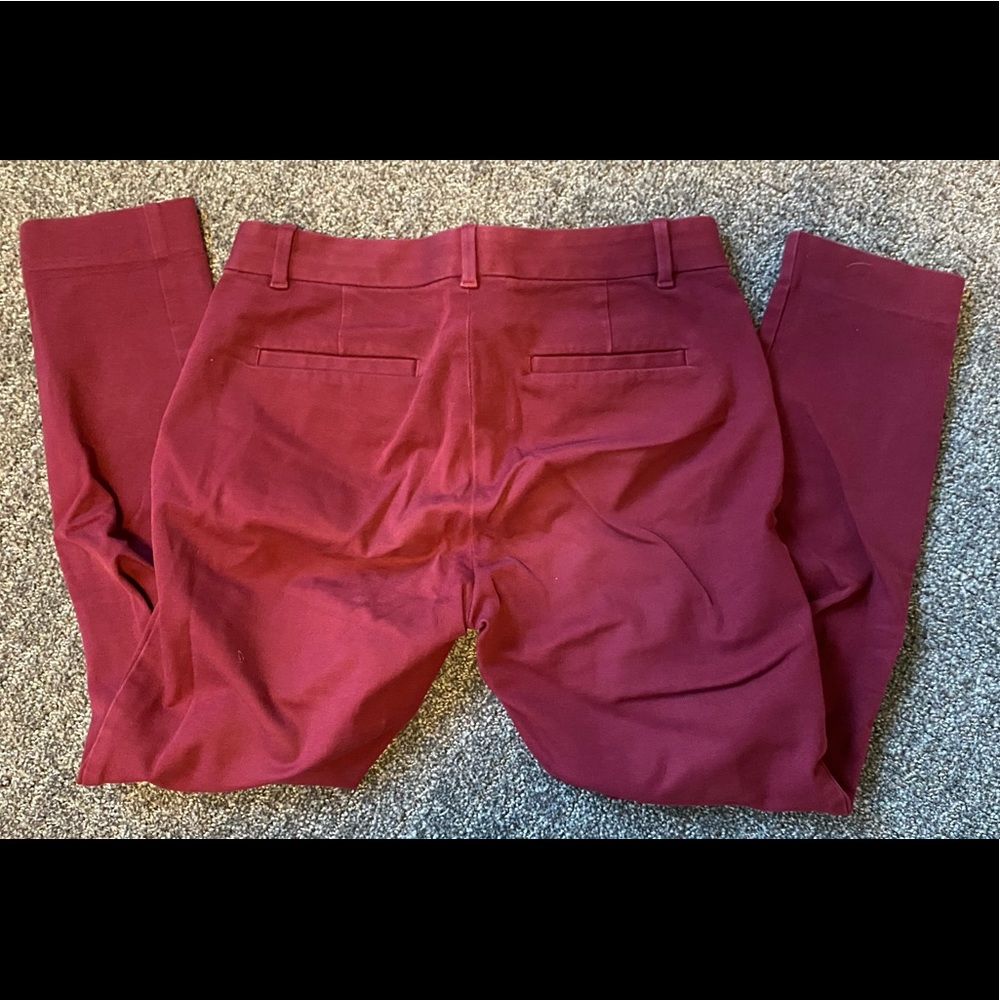 Gap burgundy chinos